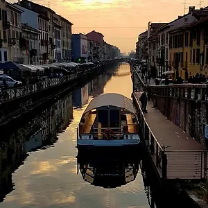 2* Appart hôtel The Boheme Vintage Junior ---- Cozy & Quiet & Comfortable With Private Bathroom & Fully Equipped Kitchenette & Cozy Balcony - Lift To 4th Floor - Metro' -green Subway Porta Genova